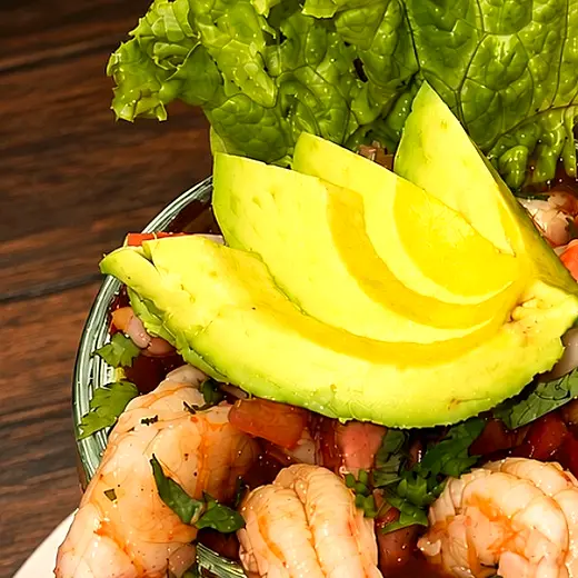 Ceviche de camarón